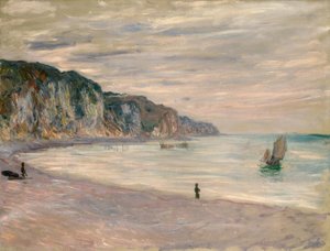 Le scogliere a Pourville da Claude Monet